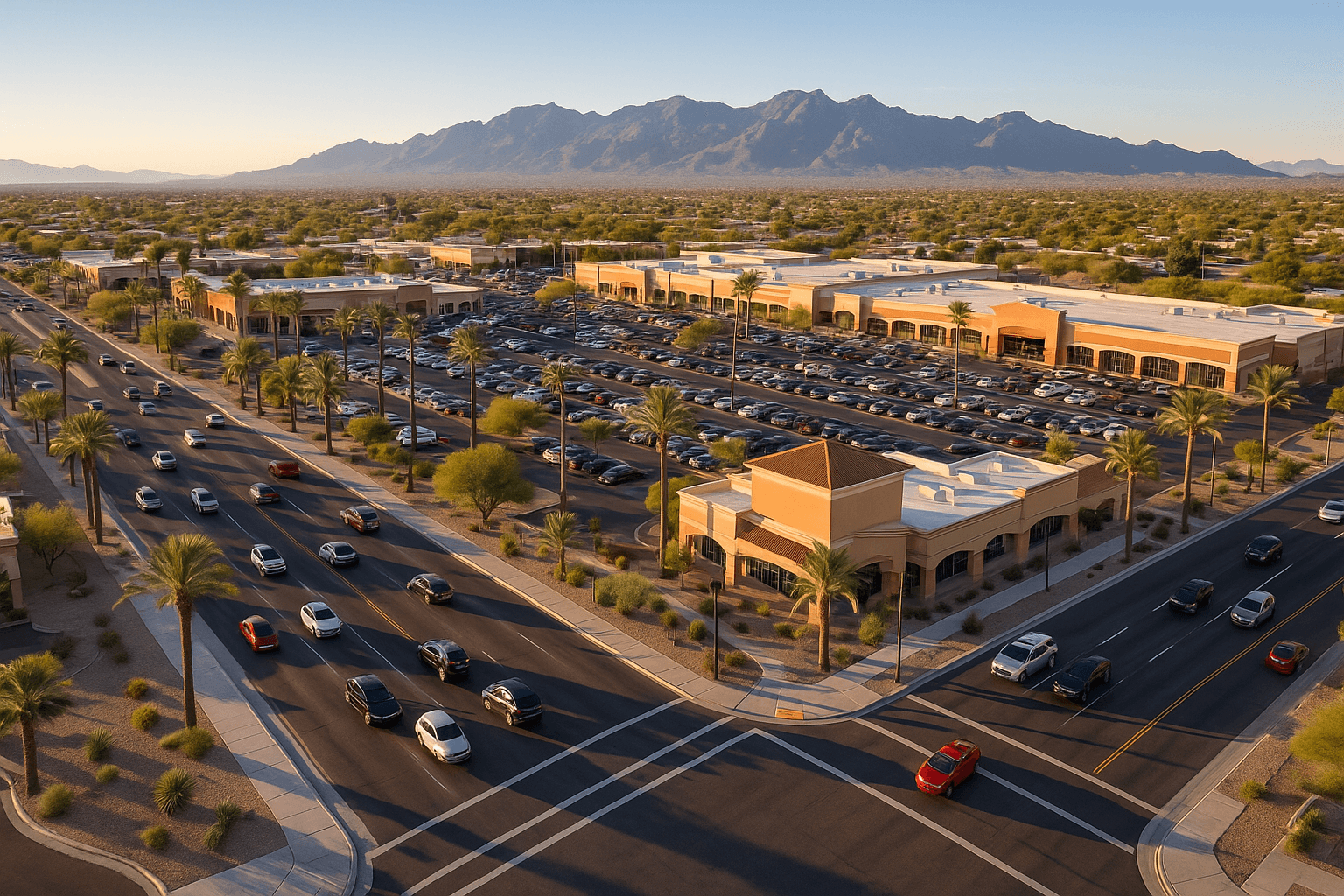 Broadway-Kolb commercial center, Tucson Arizona