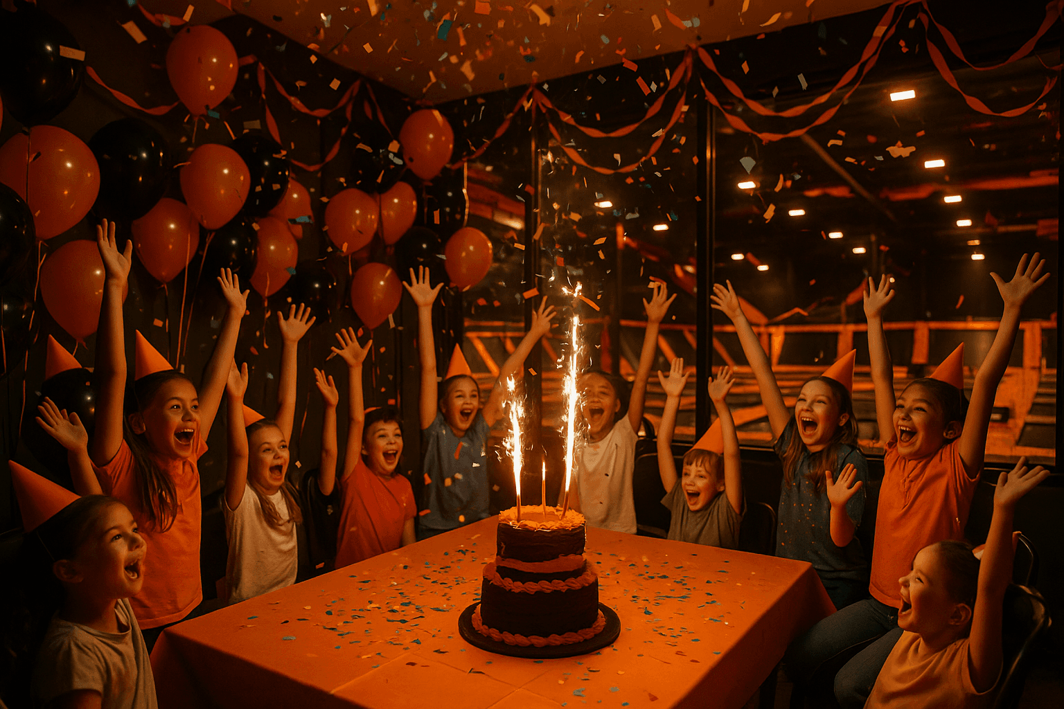 Birthday party at Urban Air Adventure Park